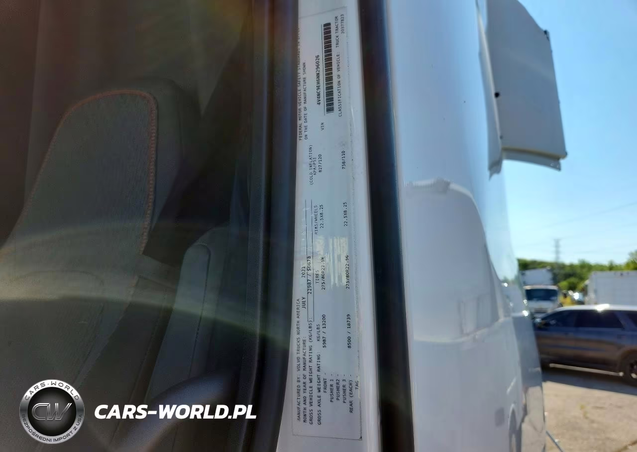 2022 Volvo Vnl Semi Truck VIN:4V4NC9EH6NN296026 - 12