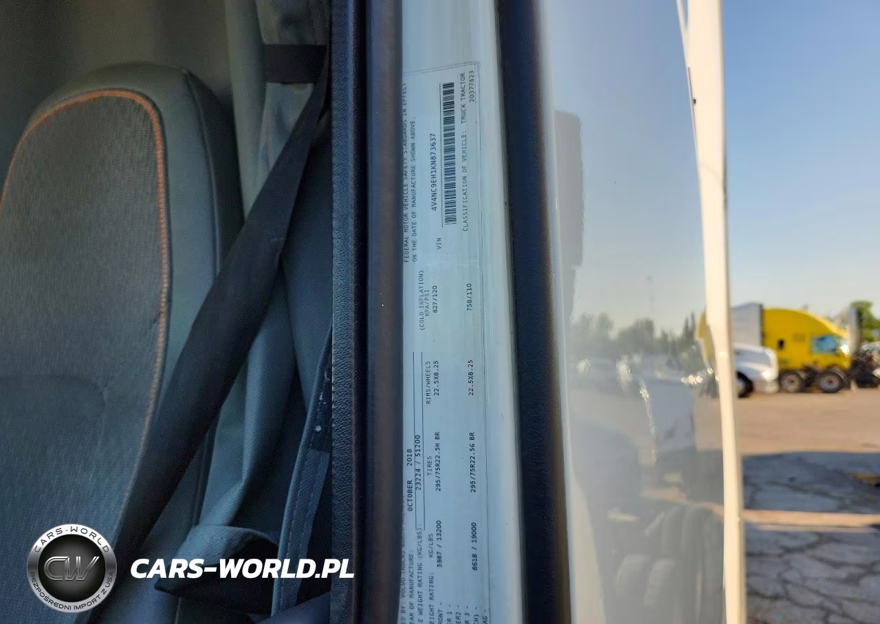 2019 Volvo Vnl Semi Truck VIN:4V4NC9EH1KN873637 - 12