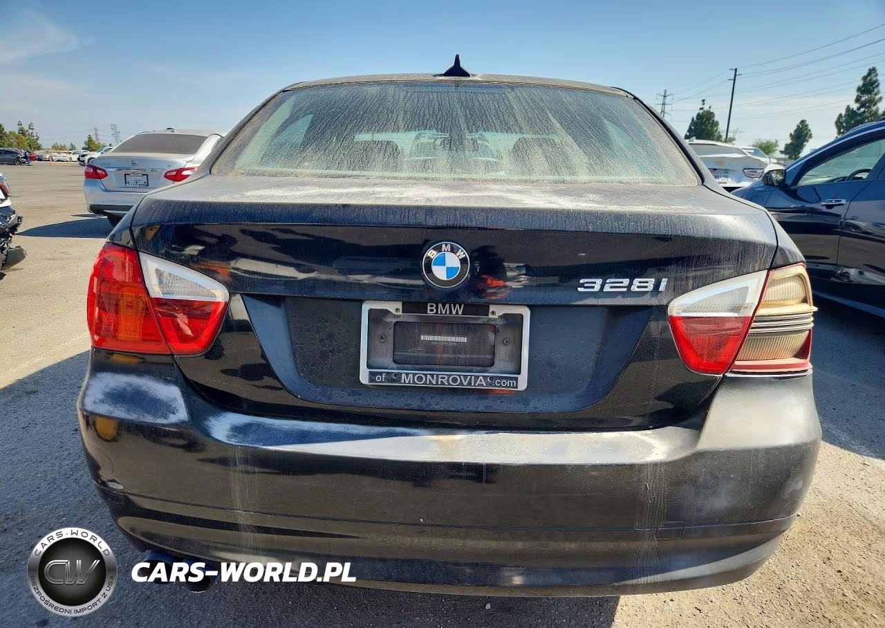 2007 BMW 328 I Sulev VIN:WBAVC53547FZ80113 - 6