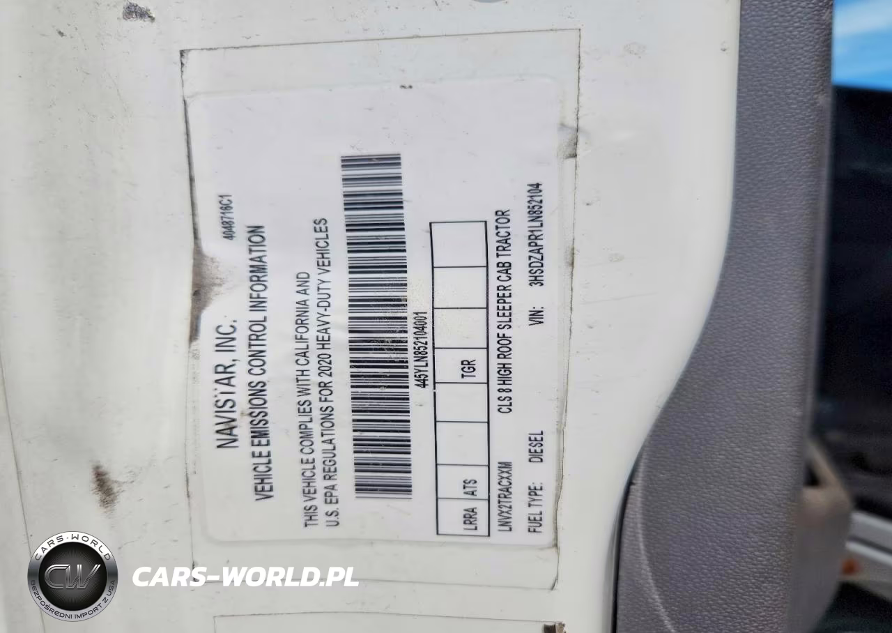 2020 International Lt625 Semi Truck VIN:3HSDZAPR1LN852104 - 12