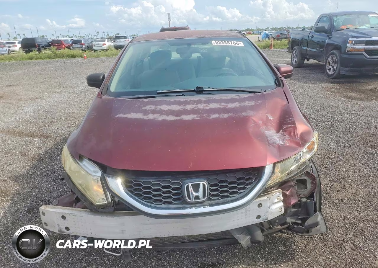 2014 Honda Civic Lx VIN:19XFB2F52EE009543 - 5