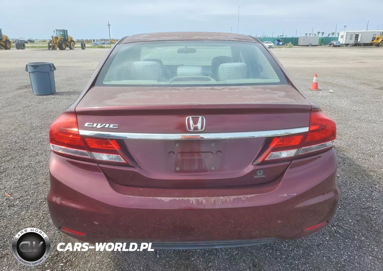2014 Honda Civic Lx VIN:19XFB2F52EE009543 - 6