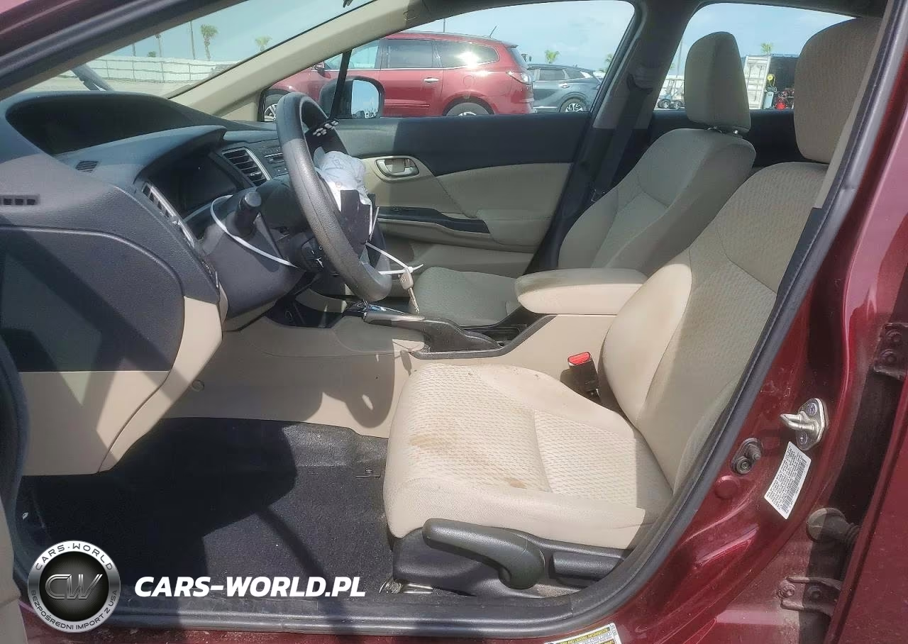 2014 Honda Civic Lx VIN:19XFB2F52EE009543 - 7