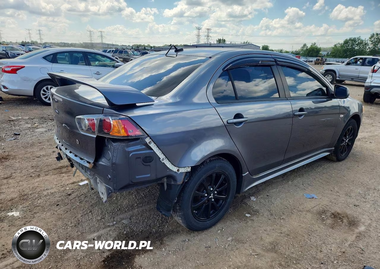 2010 Mitsubishi Lancer Es-Es Sport VIN:JA32U2FU9AU001921 - 3