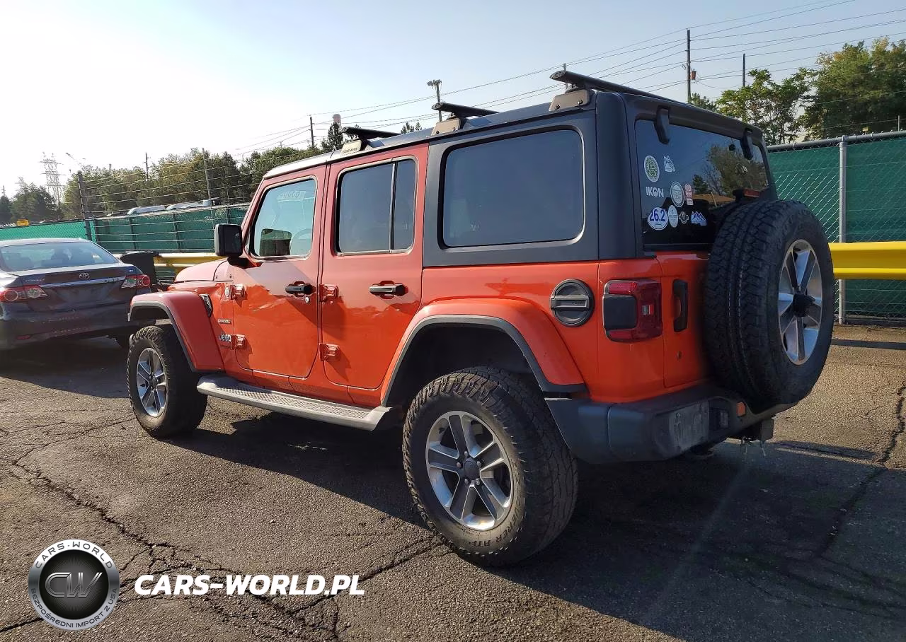 2019 Jeep Wrangler Unlimited Sahara VIN:1C4HJXEN9KW604871 - 2