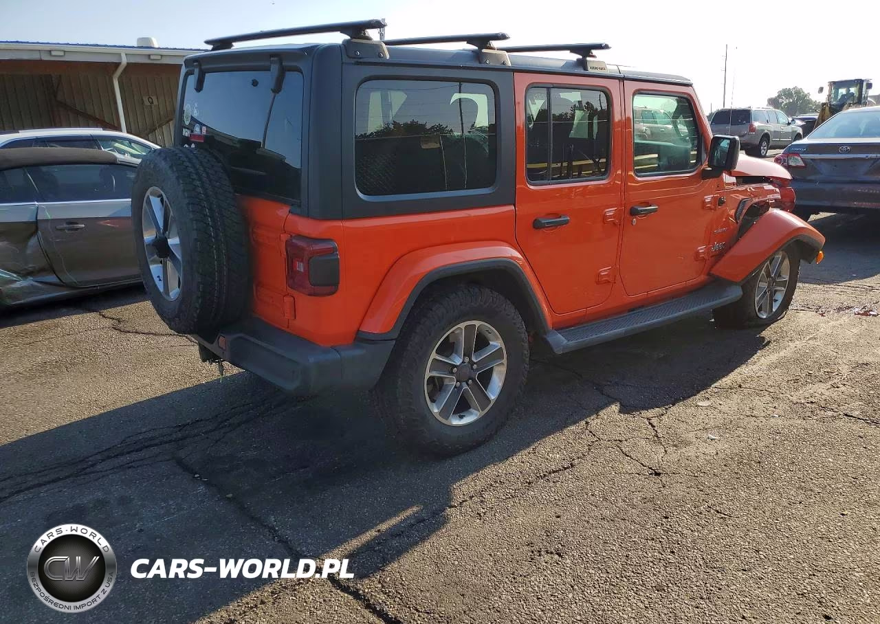 2019 Jeep Wrangler Unlimited Sahara VIN:1C4HJXEN9KW604871 - 3