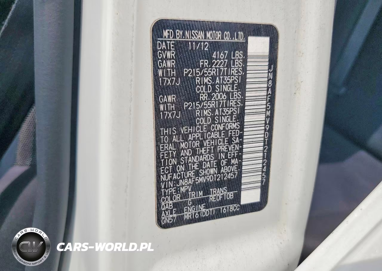 2013 Nissan Juke S VIN:JN8AF5MV9DT212457 - 13