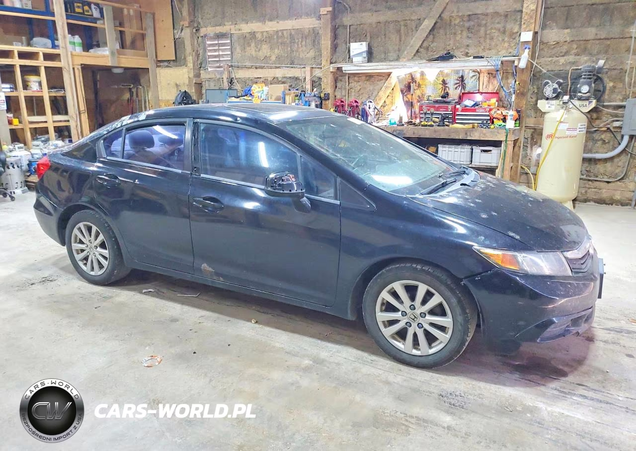 2012 Honda Civic Ex VIN:19XFB2F8XCE303523 - 4