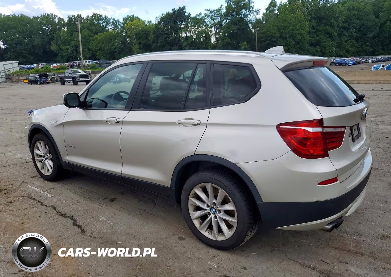 2013 BMW X3 xDrive28I VIN:5UXWX9C53D0A32482 - 2
