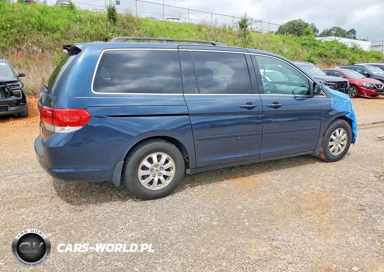 2010 Honda Odyssey Exl VIN:5FNRL3H61AB098774 - 3