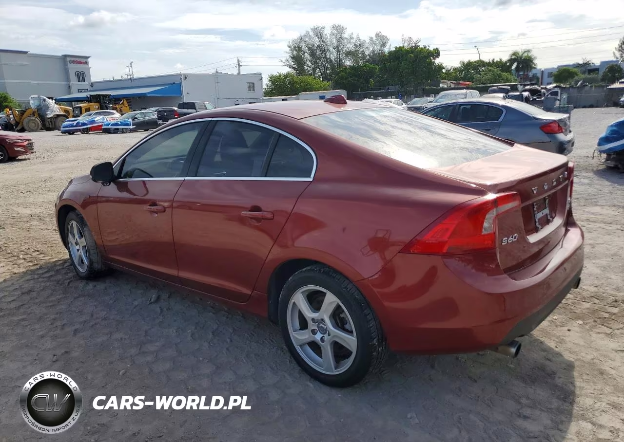 2013 Volvo S60 T5 VIN:YV1612FH8D2205019 - 2