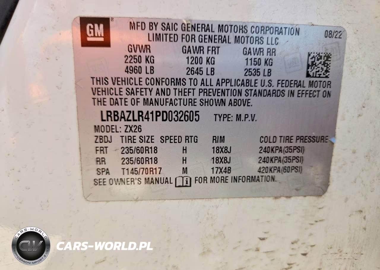 2023 Buick Envision Preferred VIN:LRBAZLR41PD032605 - 13