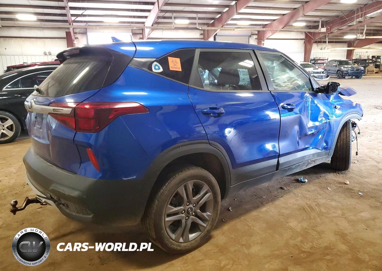 2021 Kia Seltos Lx VIN:KNDEPCAA3M7217677 - 3