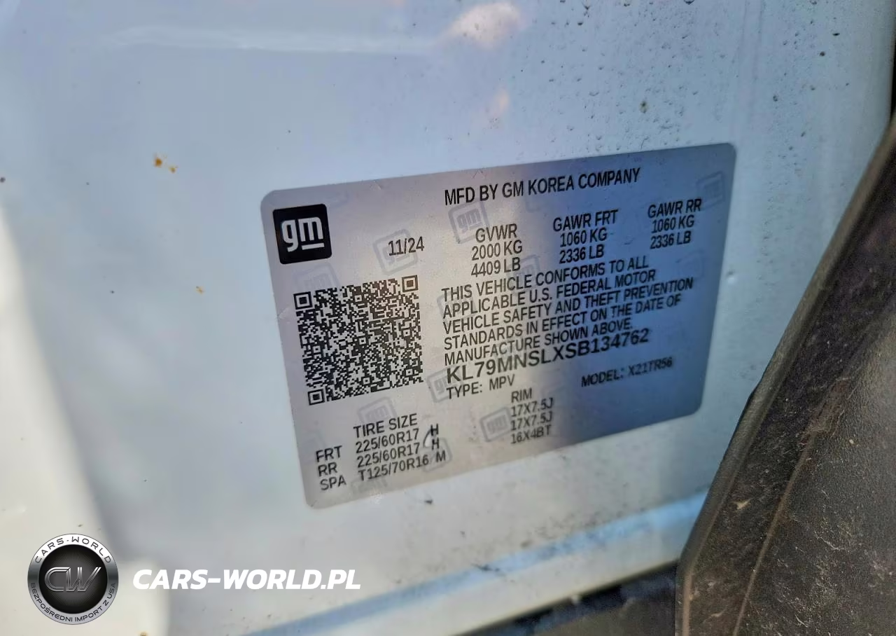 2025 Chevrolet Trailblazer Ls VIN:KL79MNSLXSB134762 - 13