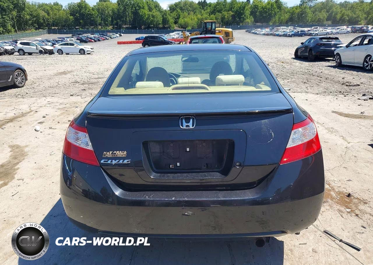 2006 Honda Civic Lx VIN:2HGFG12676H500322 - 6