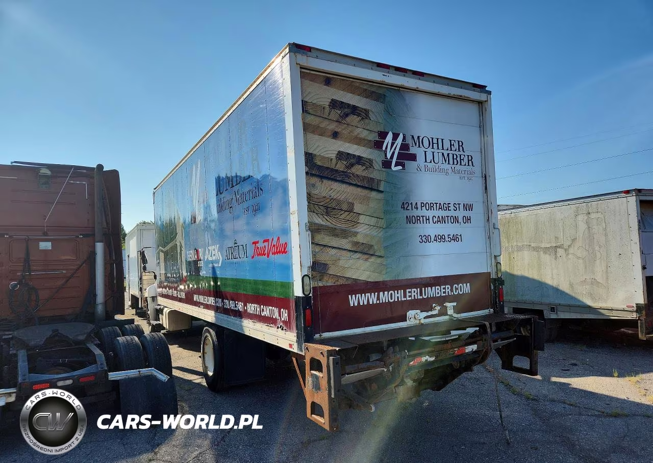 2015 Hino 258-268 Box Truck VIN:5PVNE8JV4F4S53663 - 2