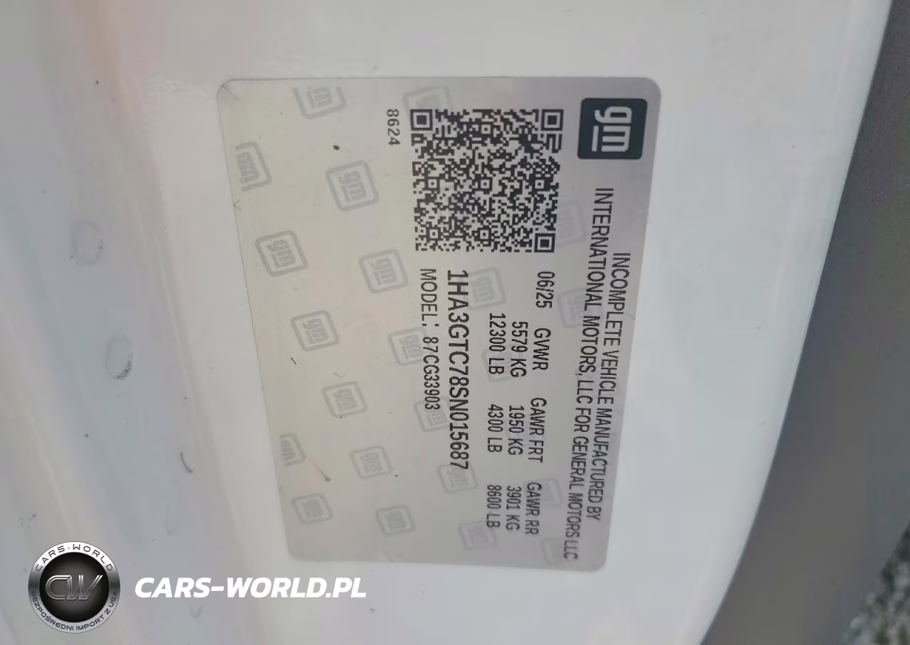 2025 Chevrolet Express Delivery Truck VIN:1HA3GTC78SN015687 - 13