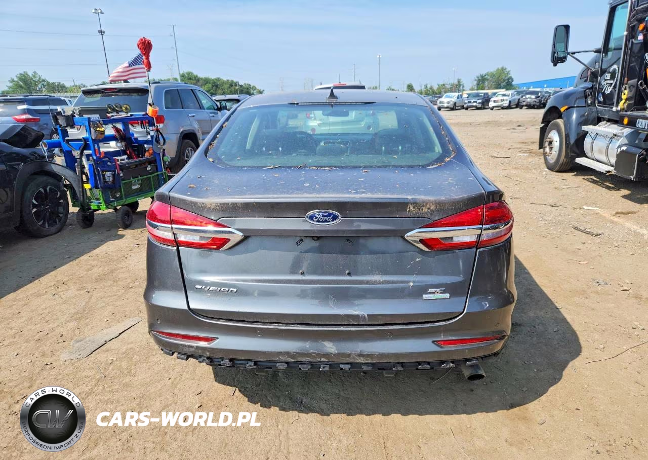 2020 Ford Fusion Se VIN:3FA6P0HDXLR136451 - 6