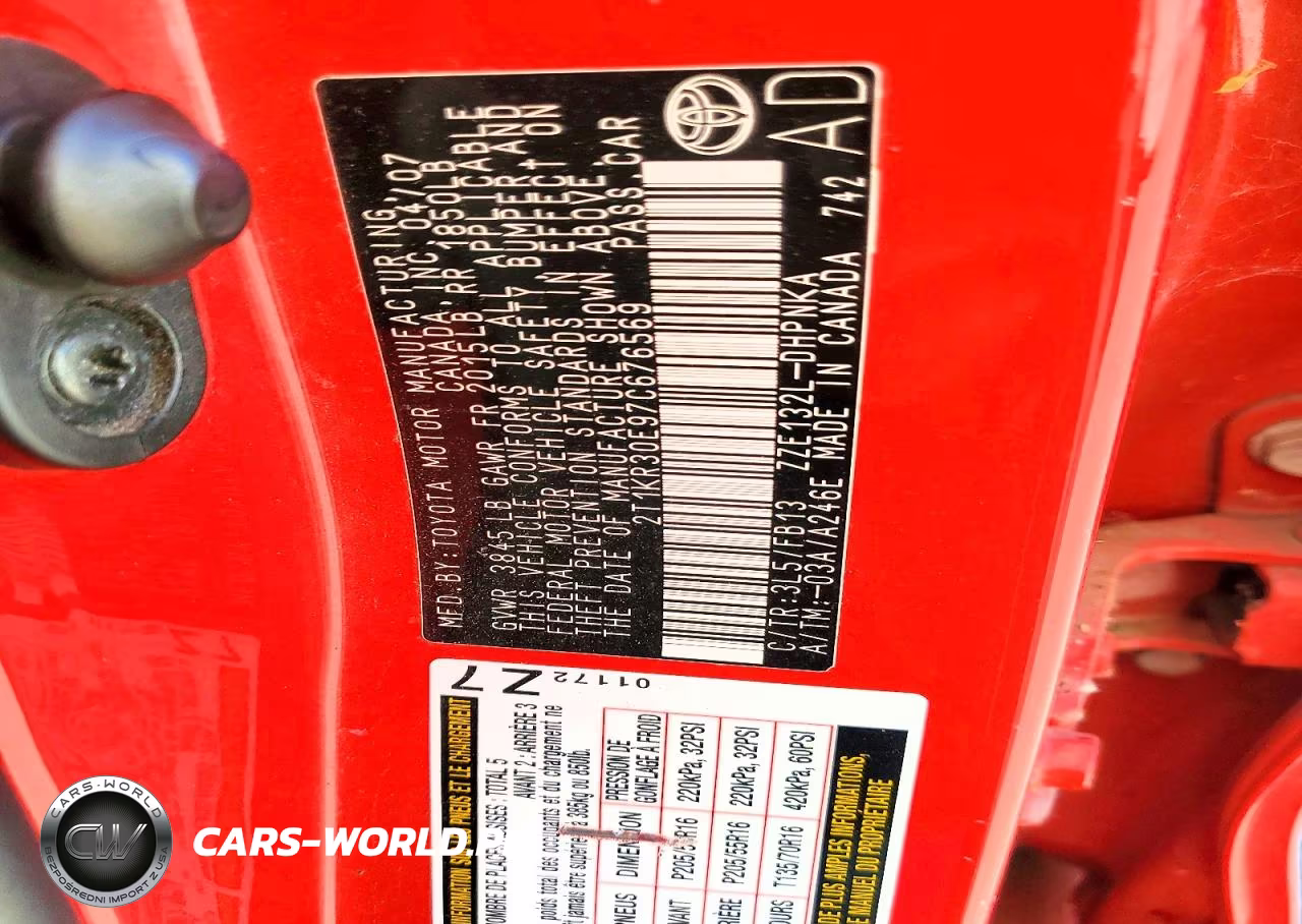 2007 Toyota Matrix Xr VIN:2T1KR30E97C676569 - 13