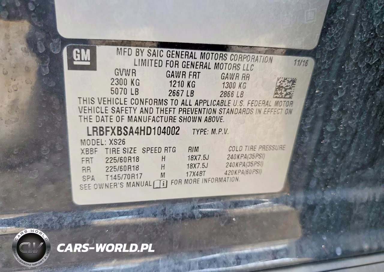 2017 Buick Envision Essence VIN:LRBFXBSA4HD104002 - 12