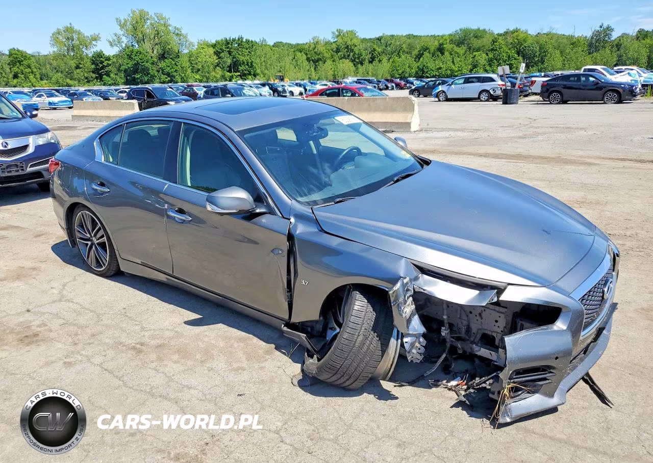 2015 Infiniti Q50 Sport VIN:JN1BV7AR6FM415649 - 4