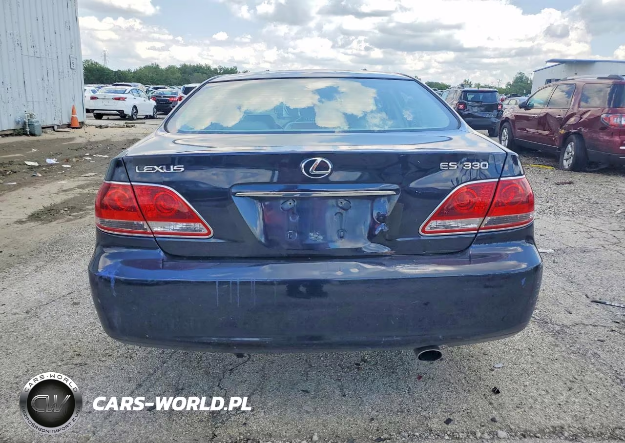 2006 Lexus Es 330 VIN:JTHBA30G165166851 - 6