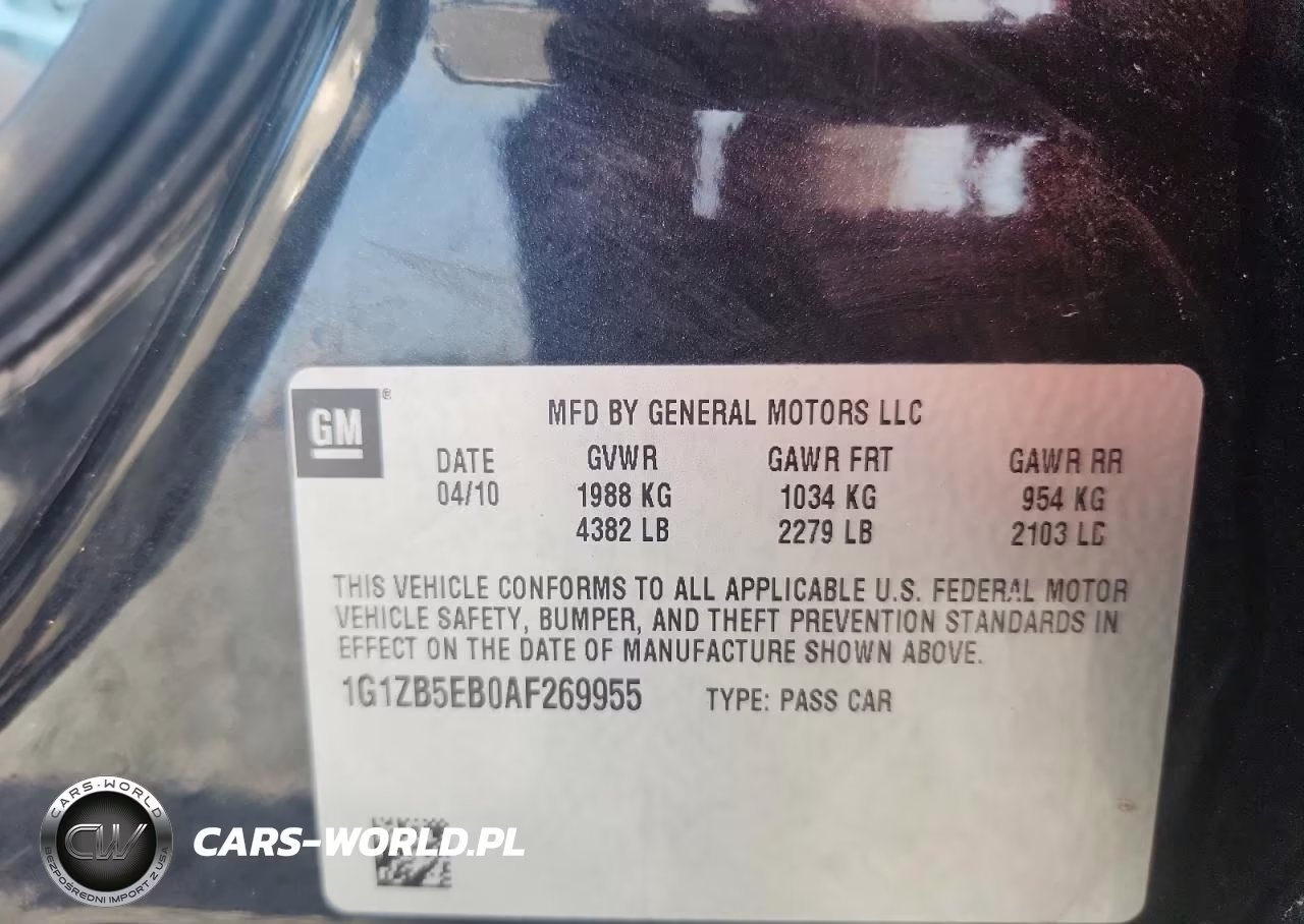 2010 Chevrolet Malibu Ls VIN:1G1ZB5EB0AF269955 - 12