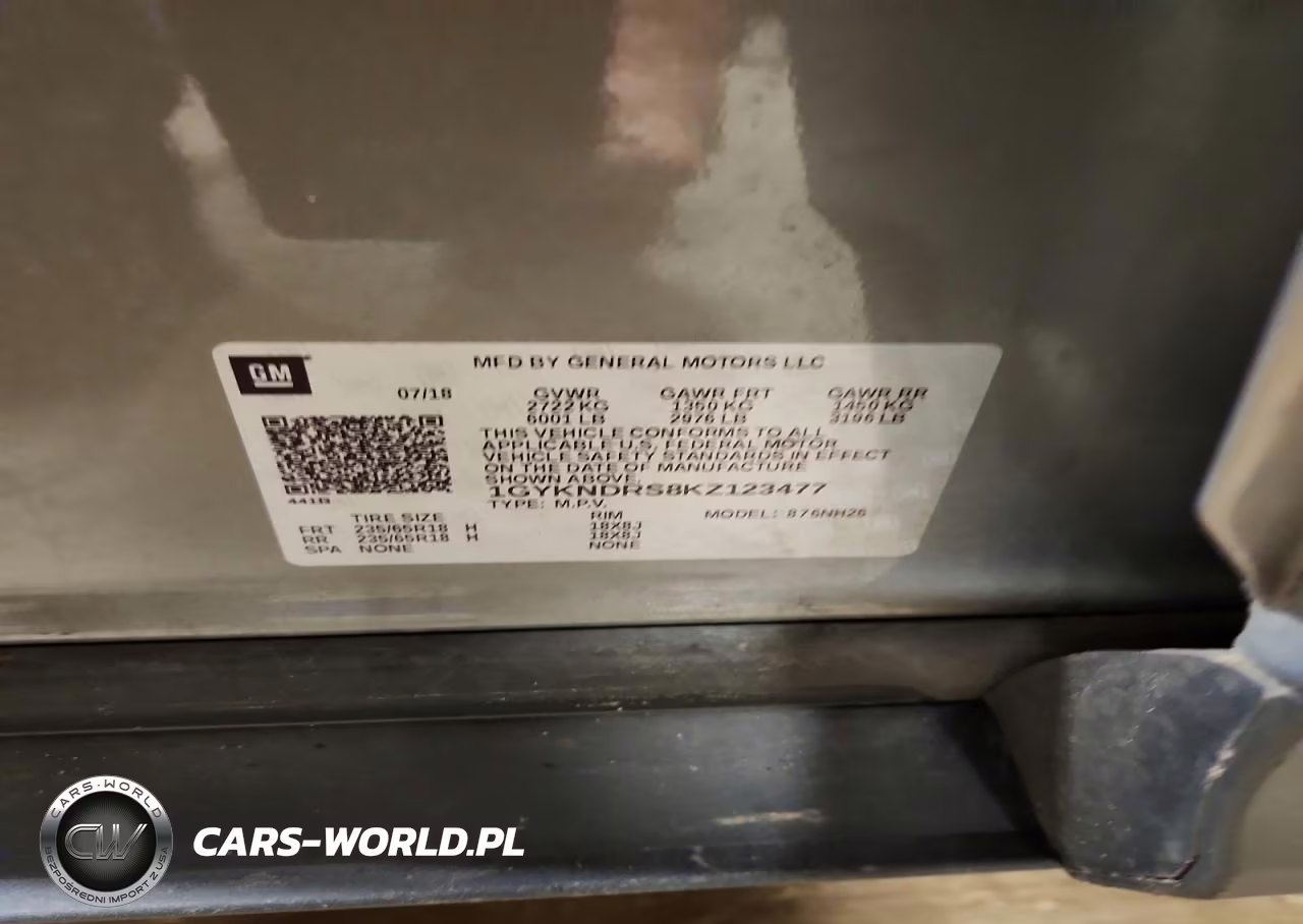 2019 Cadillac Xt5 Luxury VIN:1GYKNDRS8KZ123477 - 13