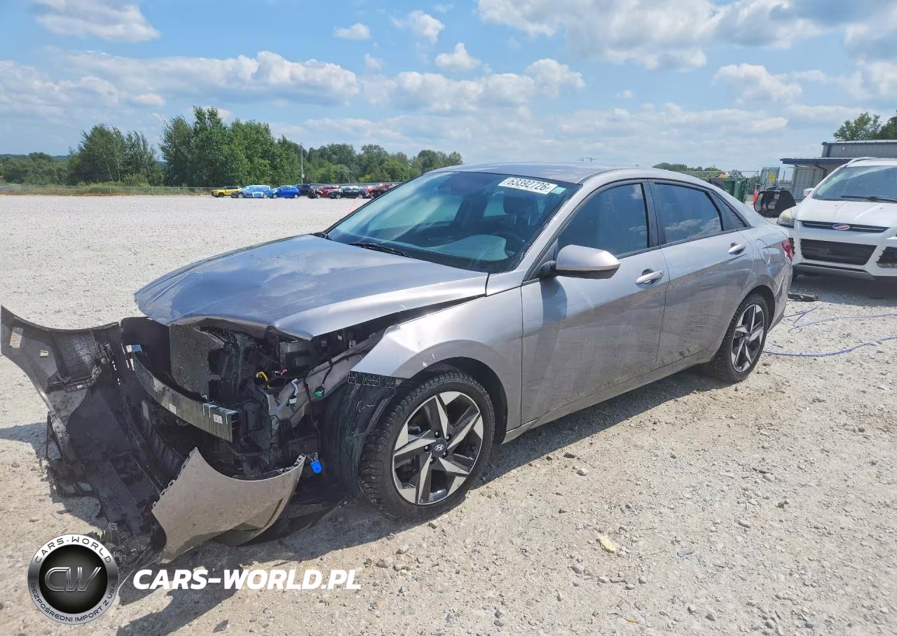 2023 Hyundai Elantra Sel VIN:KMHLS4AG5PU495627 - 1