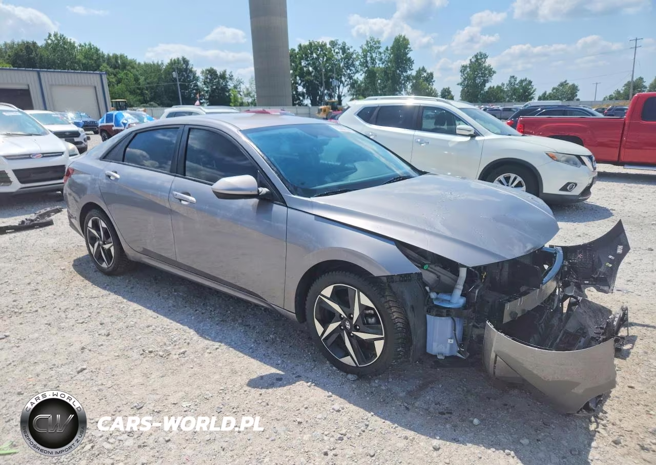 2023 Hyundai Elantra Sel VIN:KMHLS4AG5PU495627 - 4