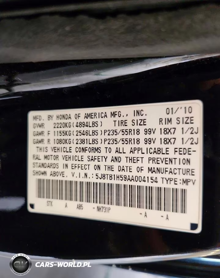 2010 Acura Rdx Technology VIN:5J8TB1H59AA004154 - 13