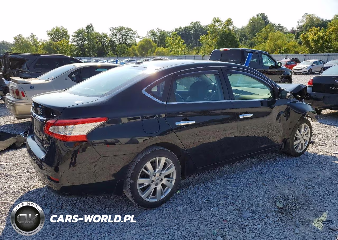 2015 Nissan Sentra Sl VIN:3N1AB7APXFY340826 - 3