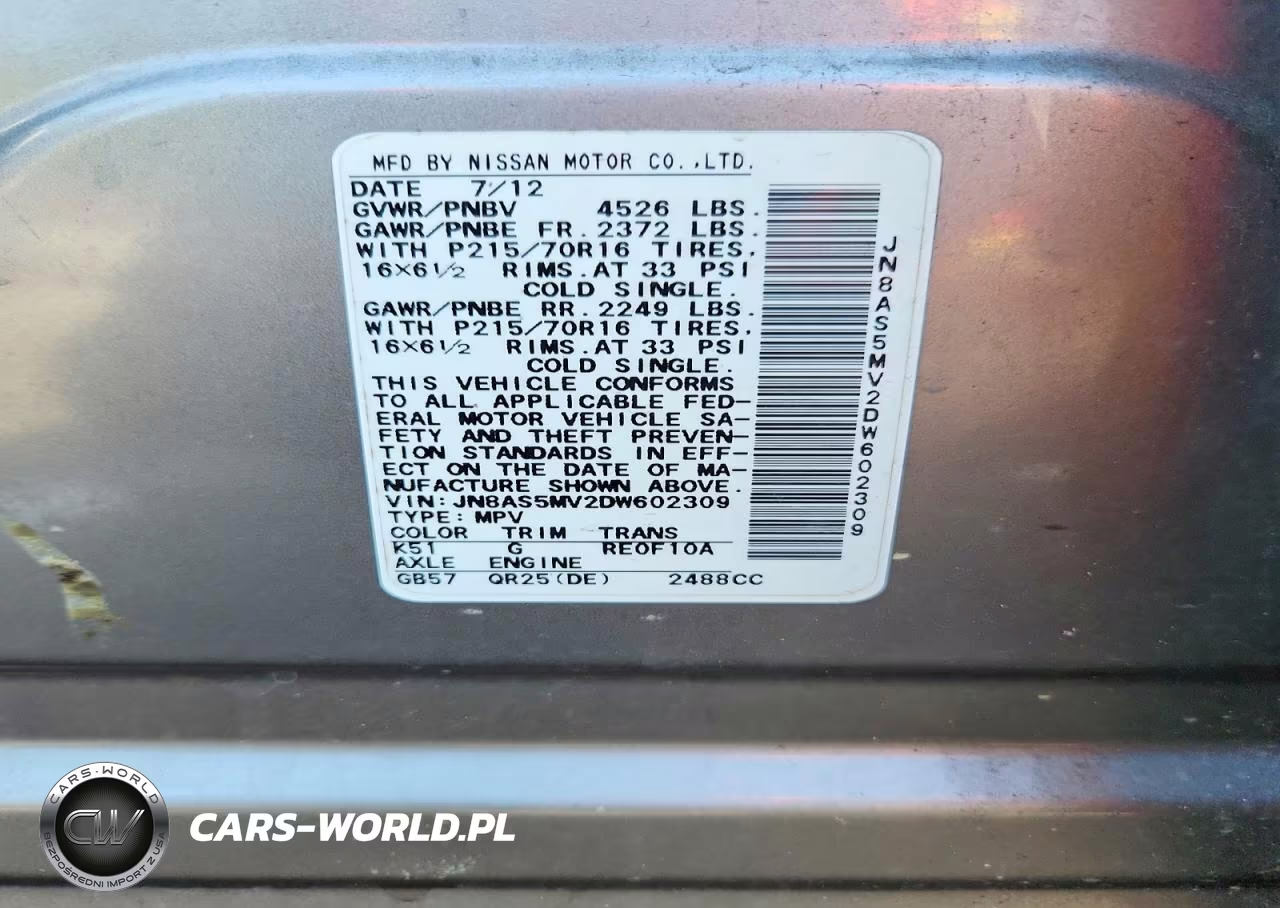 2013 Nissan Rogue S VIN:JN8AS5MV2DW602309 - 13