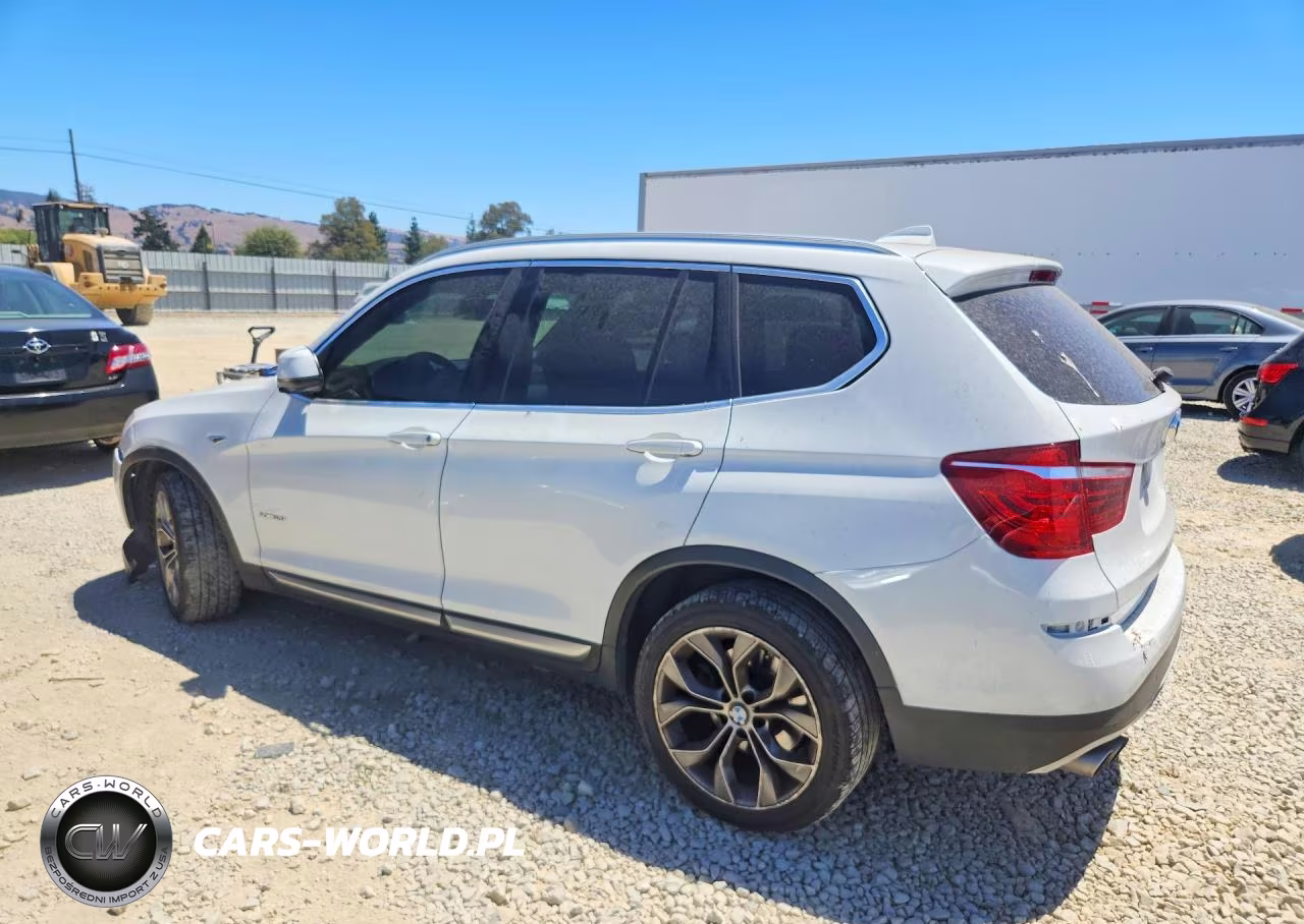 2017 BMW X3 xDrive28I VIN:5UXWX9C51H0D95921 - 2
