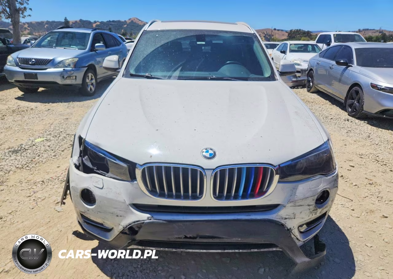 2017 BMW X3 xDrive28I VIN:5UXWX9C51H0D95921 - 5