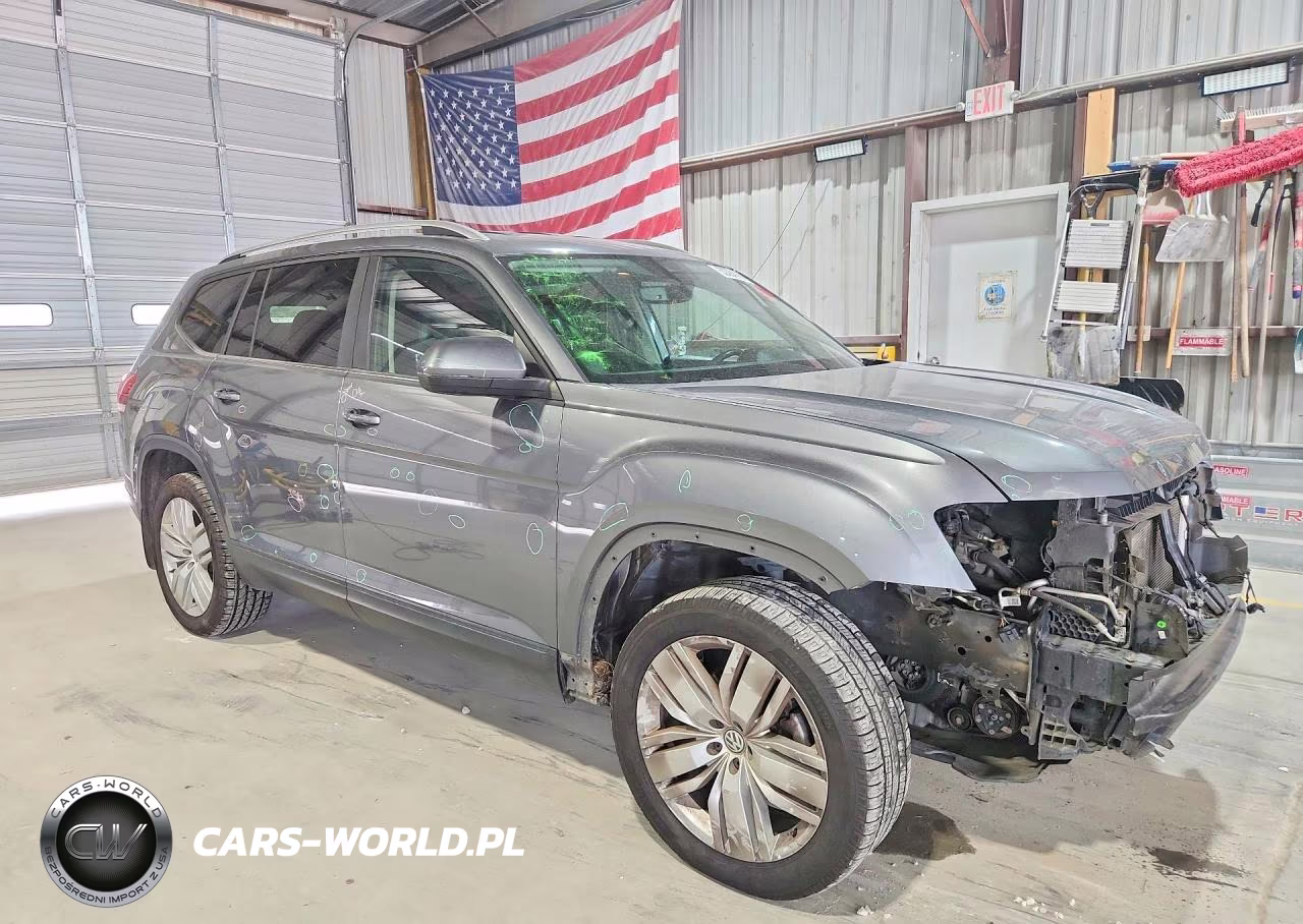 2019 Volkswagen Atlas Se VIN:1V2UR2CA1KC537483 - 4