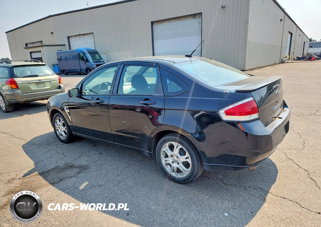 2008 Ford Focus Se VIN:1FAHP35N18W230875 - 2