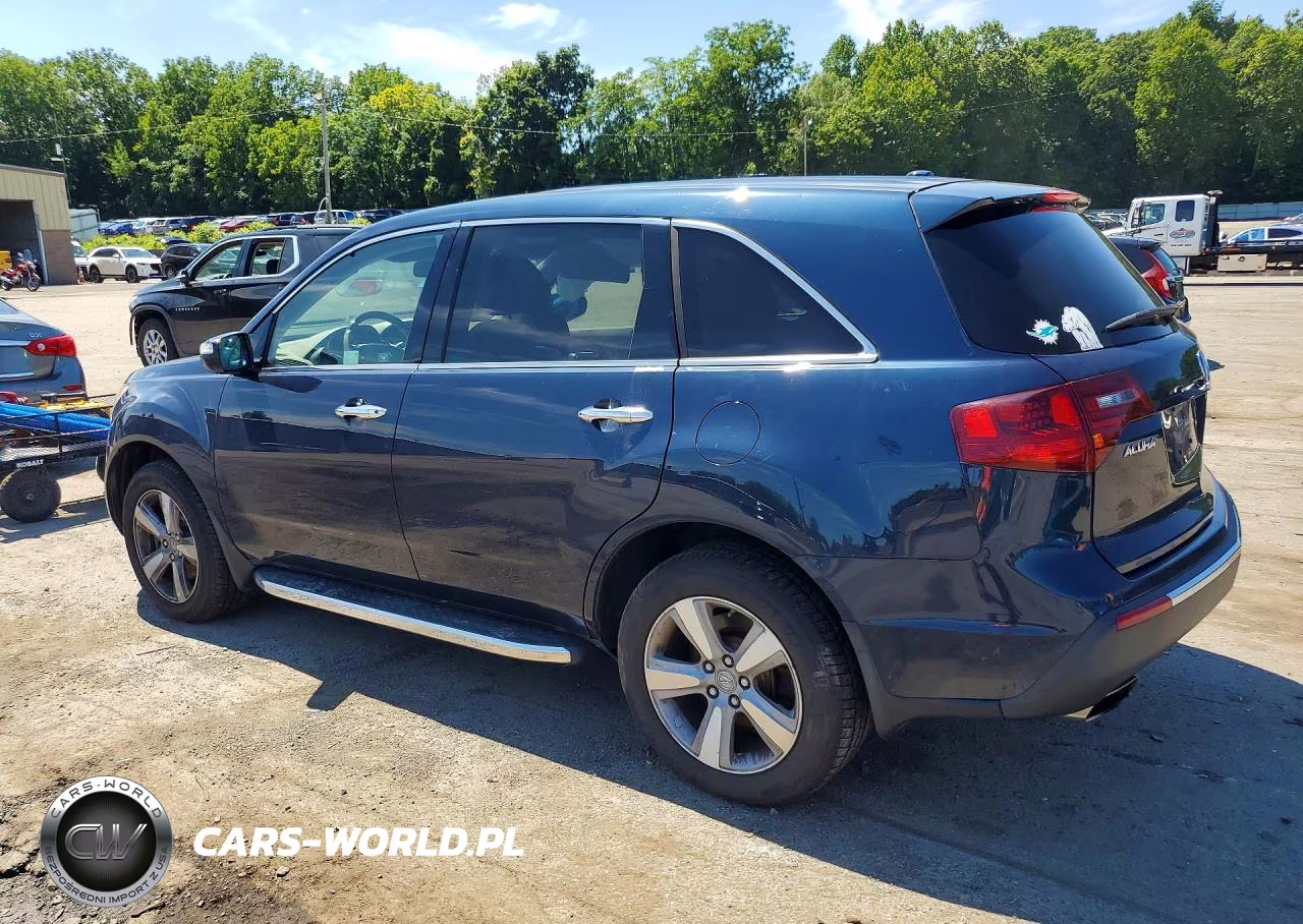 2012 Acura Mdx Technology VIN:2HNYD2H35CH524479 - 2