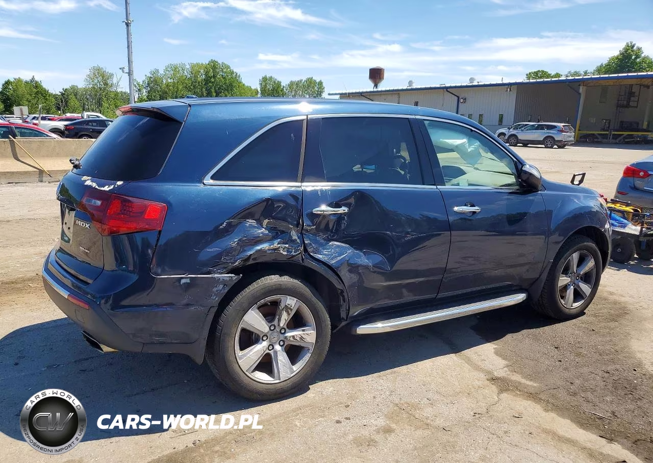 2012 Acura Mdx Technology VIN:2HNYD2H35CH524479 - 3