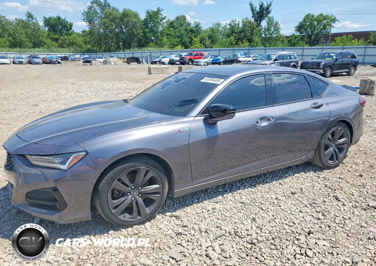 2021 Acura Tlx Tech A VIN:19UUB5F56MA007080 - 1