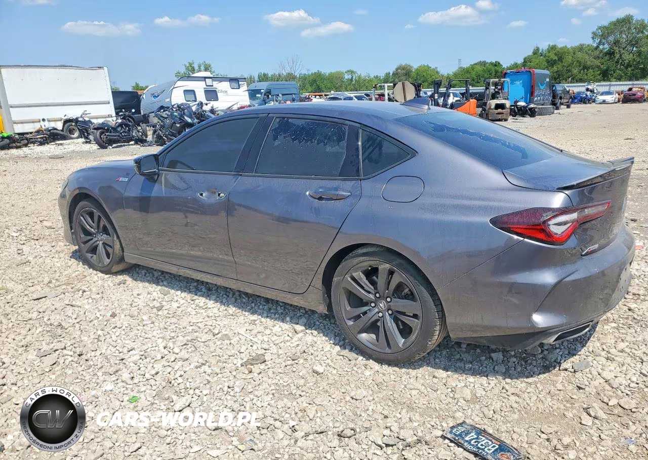 2021 Acura Tlx Tech A VIN:19UUB5F56MA007080 - 2