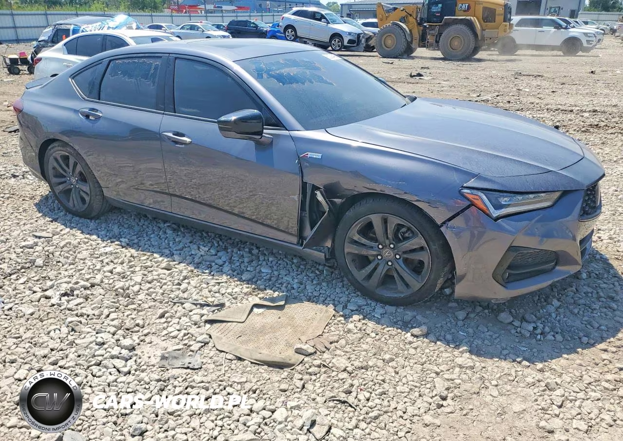 2021 Acura Tlx Tech A VIN:19UUB5F56MA007080 - 4