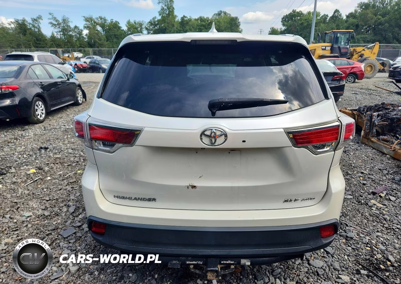 2016 Toyota Highlander Xle VIN:5TDJKRFHXGS258338 - 6