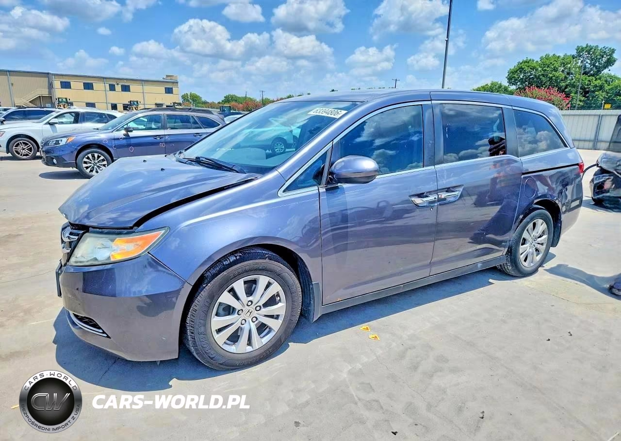 2016 Honda Odyssey Exl VIN:5FNRL5H63GB120102 - 1