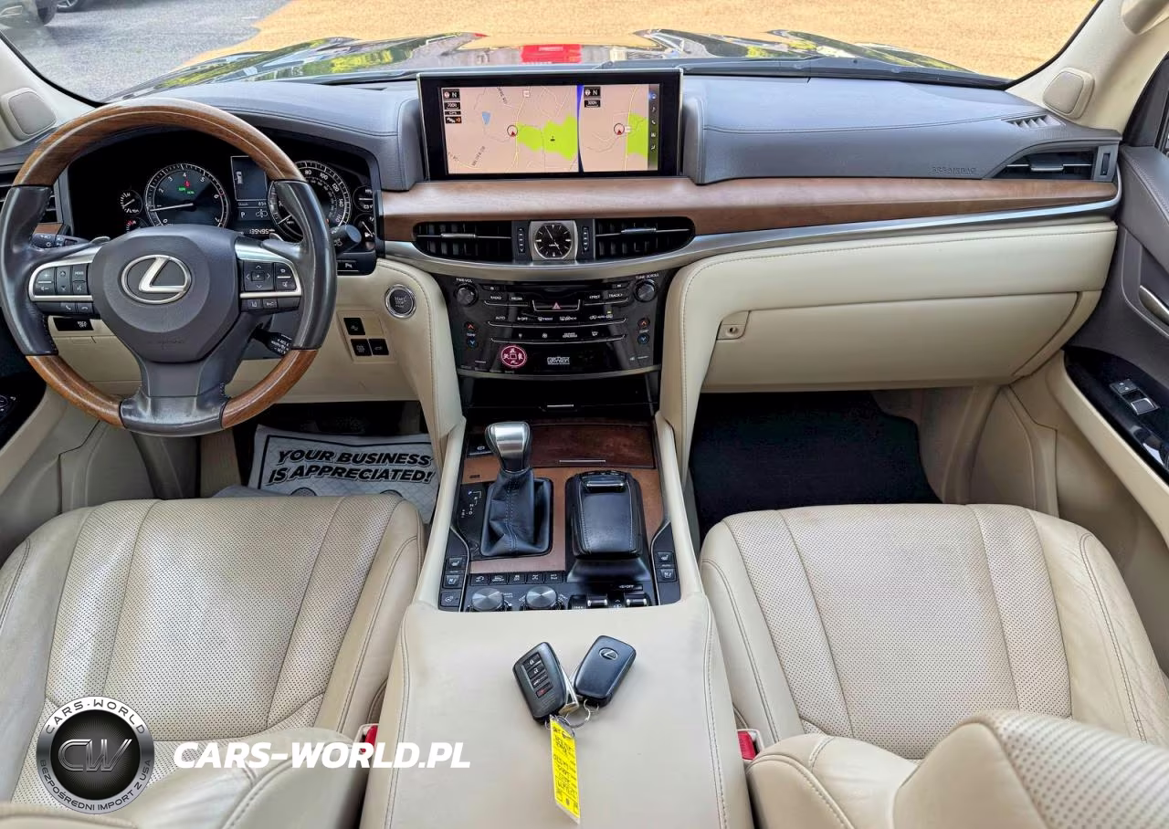 2017 Lexus Lx 570 VIN:JTJHY7AX1H4231829 - 10