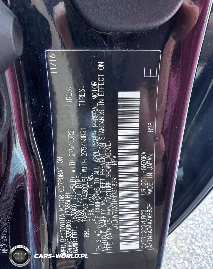 2017 Lexus Lx 570 VIN:JTJHY7AX1H4231829 - 14