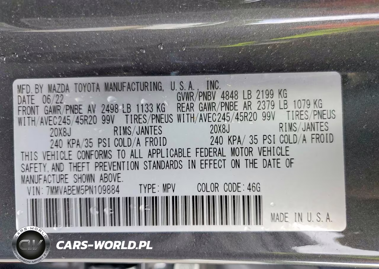2023 Mazda Cx-50 Premium Plus VIN:7MMVABEM5PN109884 - 13