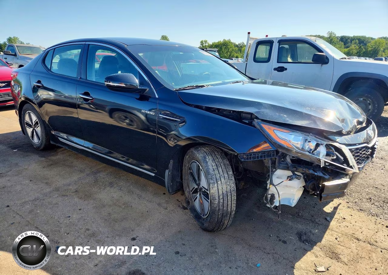 2013 Kia Optima Hybrid VIN:KNAGM4AD0D5059583 - 4