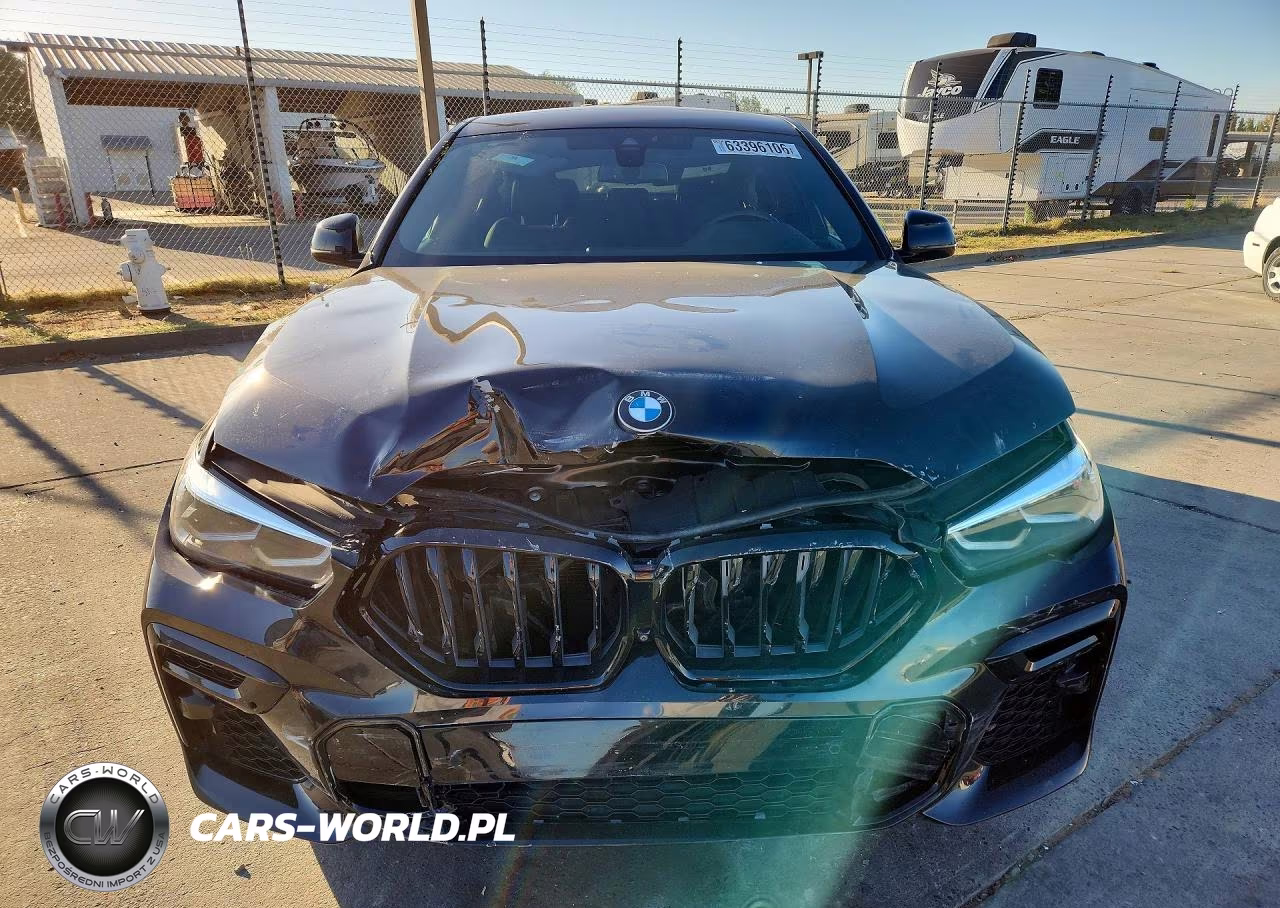 2022 BMW X6 xDrive40I VIN:5UXCY6C09N9N21322 - 5
