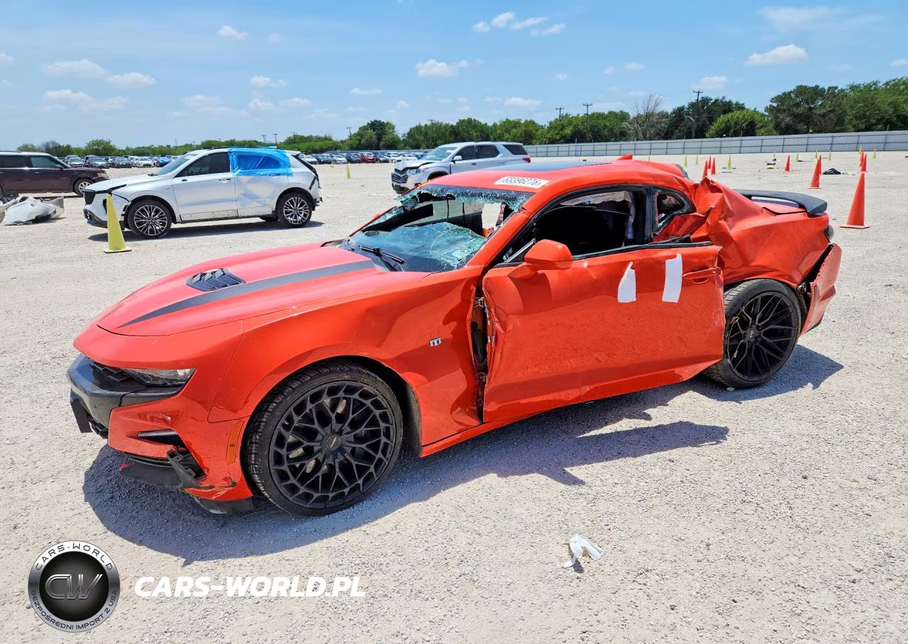 2019 Chevrolet Camaro Ss VIN:1G1FH1R76K0144771 - 1